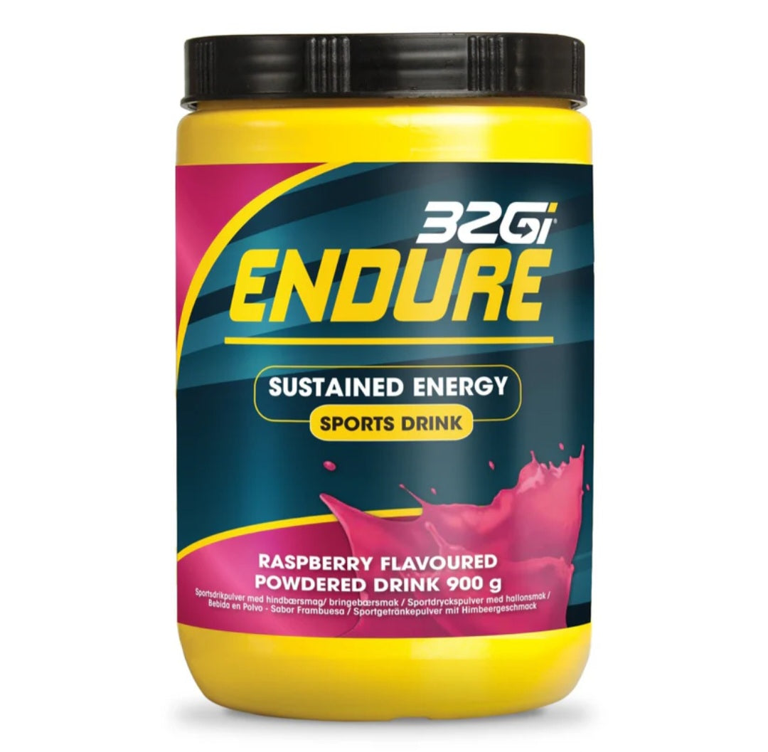 32GI Endure 900g Tub (Raspberry)