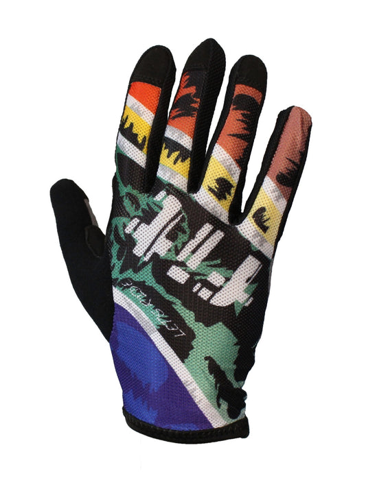 FiT Patriot Gel LF Cycling Gloves, SA Flag