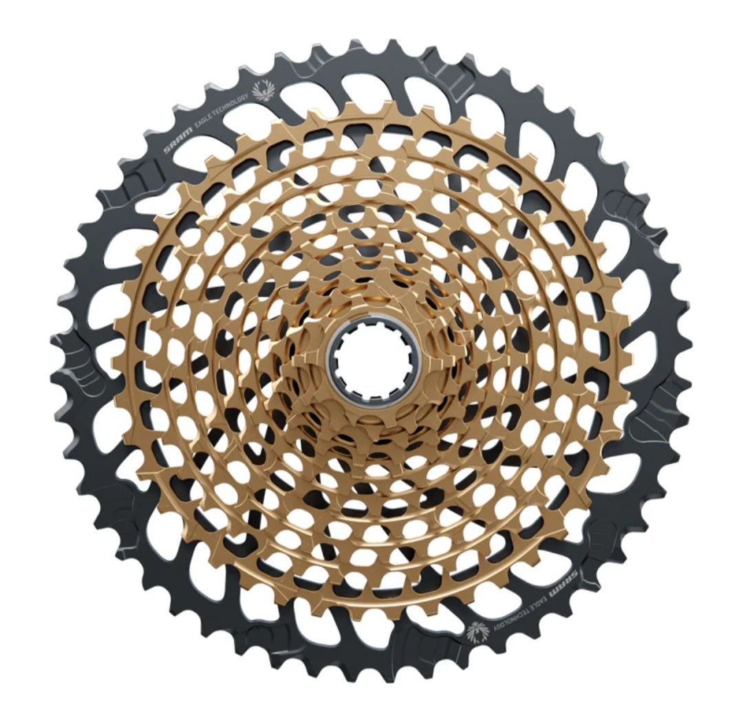 SRAM XG-1299 XX1 Eagle Cassette 10-52 Gold